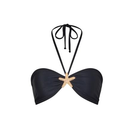Moda Minx Moda Minx Bikinitop Starfish zwart