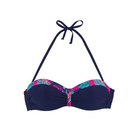 Lascana LASCANA Bikinitop navy / turquoise / donkerblauw / donkerroze