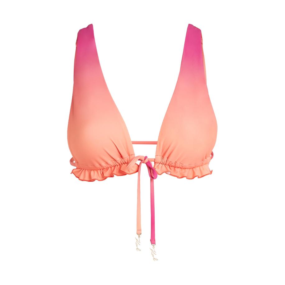 Karl Lagerfeld Karl Lagerfeld Bikinitop oranje / pink -