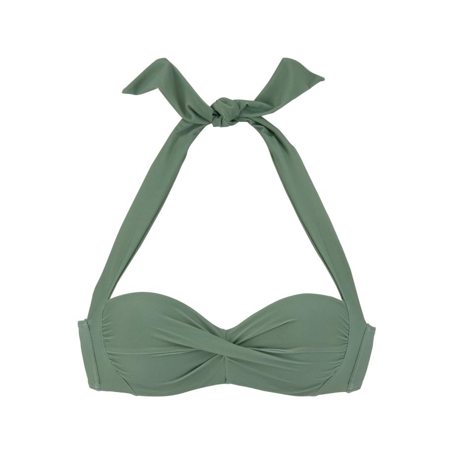 Lascana LASCANA Bikinitop Lolo olijfgroen -