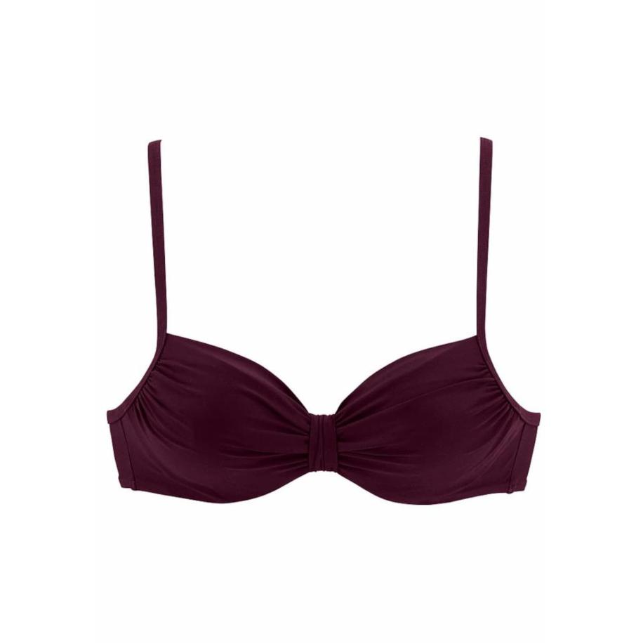 Lascana LASCANA Bikinitop Kati bordeaux -
