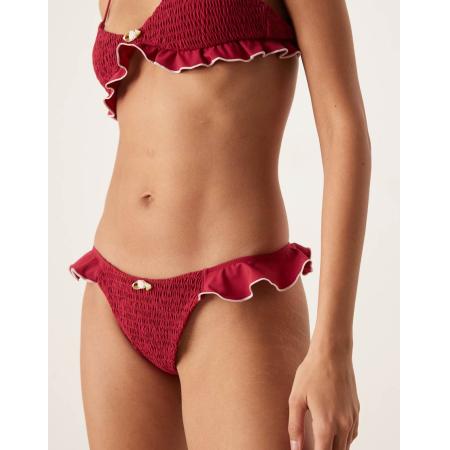 Wild Lovers Cherry Blossom Bikinibroekje in rood
