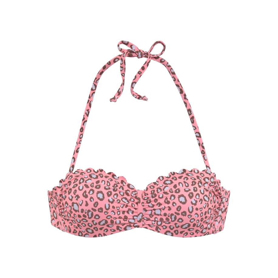 Lascana LASCANA Bikinitop blauw / pink / zwart -