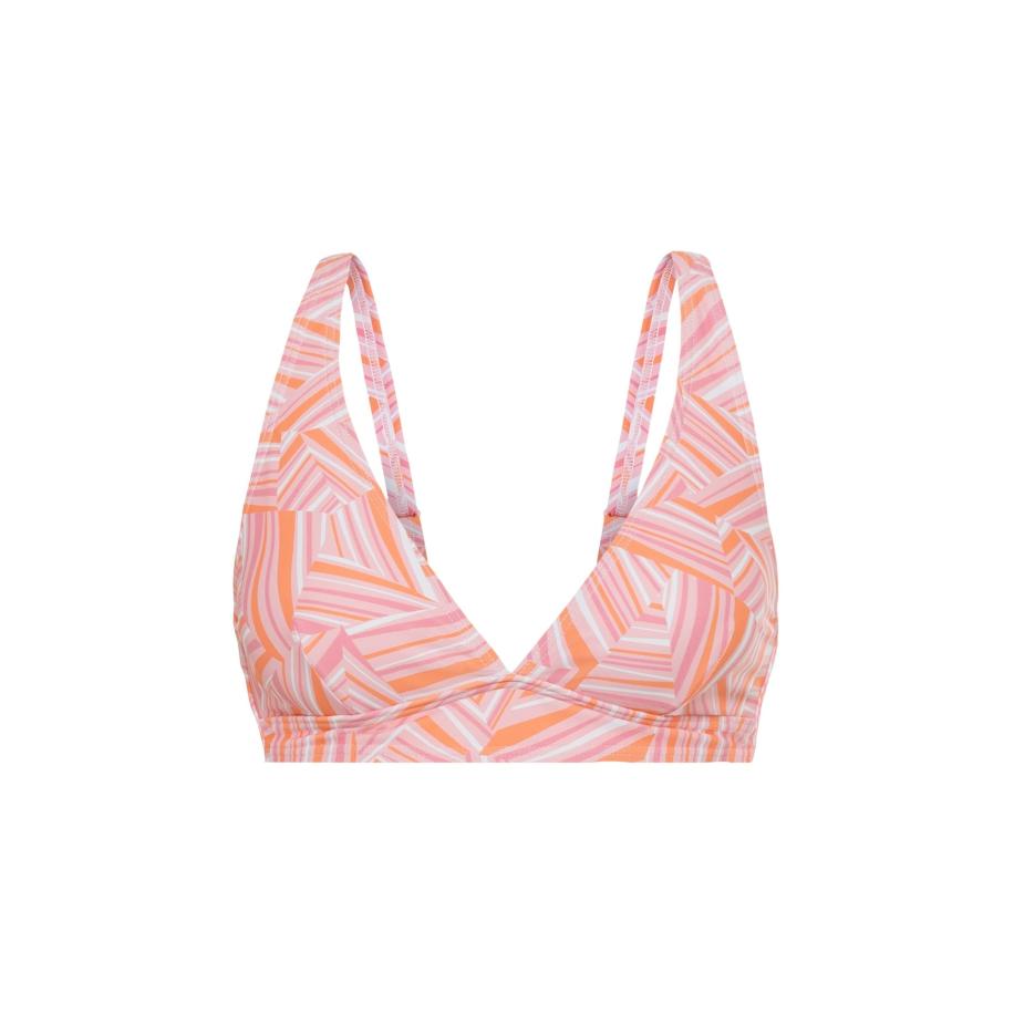 Lascana LSCN by LASCANA Bikinitop Lisa oranje / rosa / pastelroze -