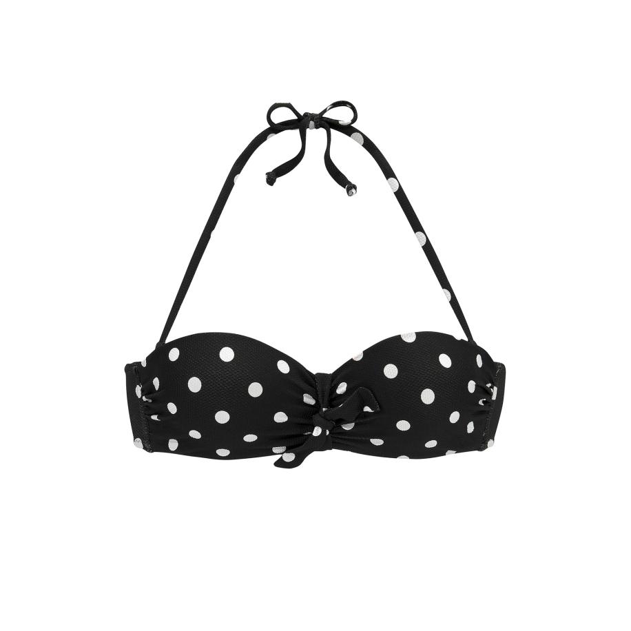 Lascana LASCANA Bikinitop zwart / wit -