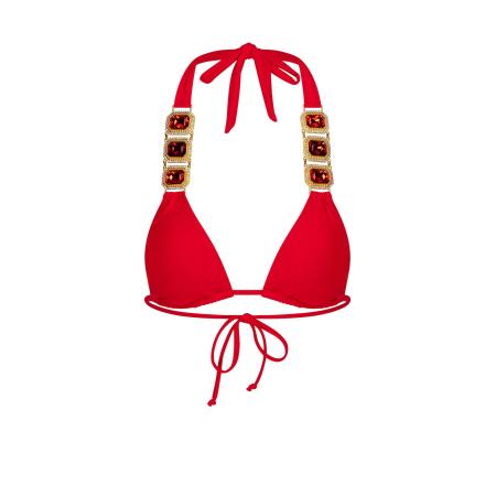 Moda Minx Moda Minx Bikinitop Boujee goud / rood