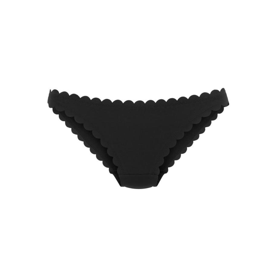 Lascana LASCANA Bikinibroek Scallop zwart -