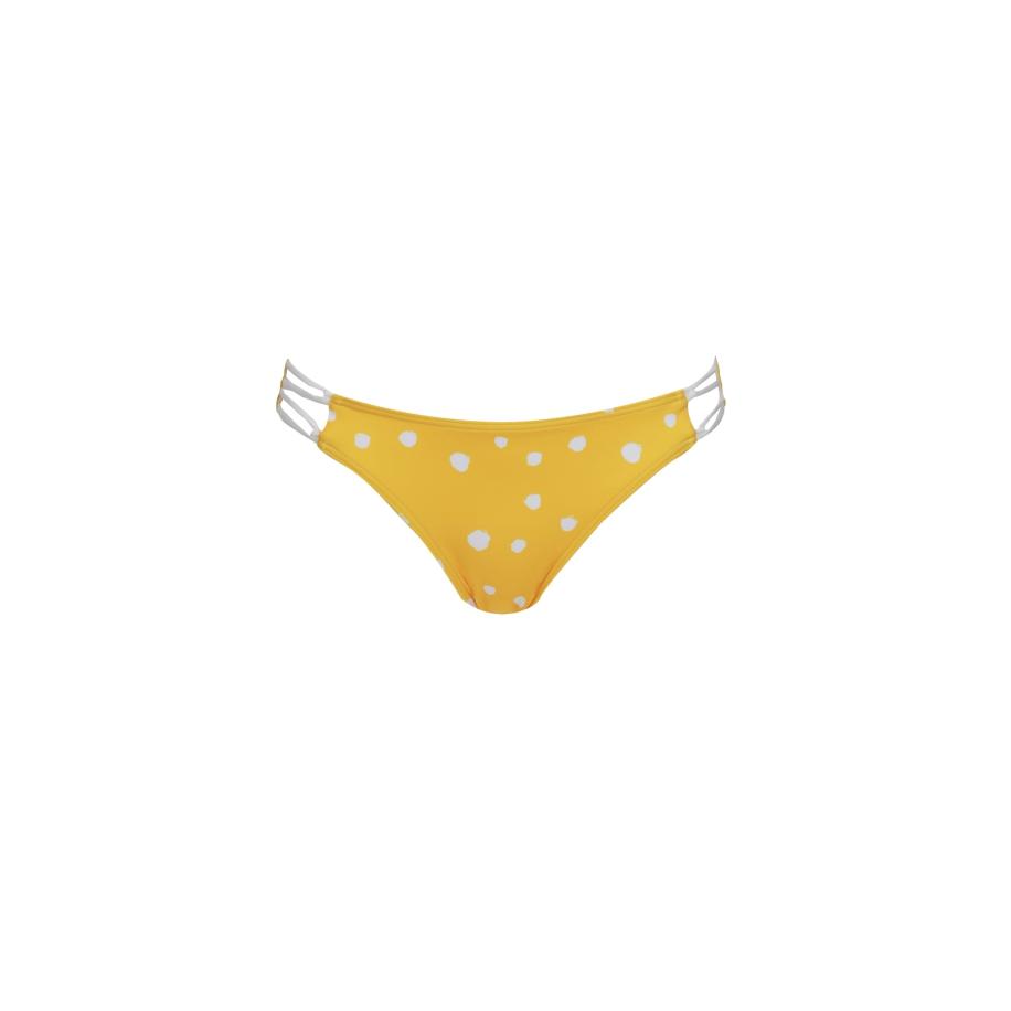 Vivid VIVID Bikinibroek geel / wit -