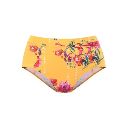 SUNSEEKER Bikinibroek saffier / goudgeel / fuchsia / lichtrood / wit