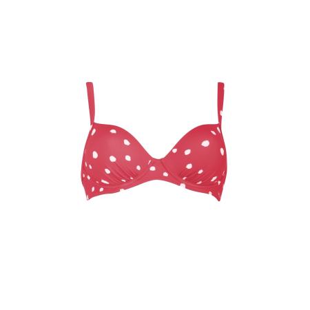 Vivid VIVID Bikinitop rood / offwhite