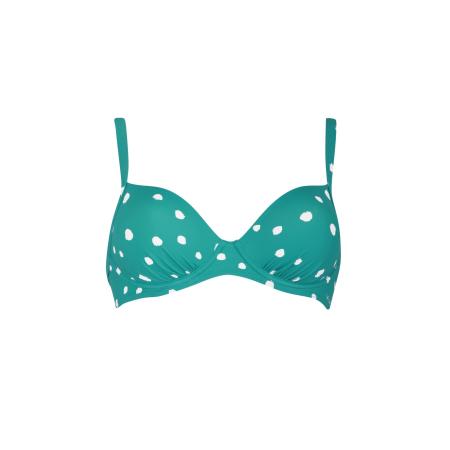 Vivid VIVID Bikinitop turquoise / natuurwit