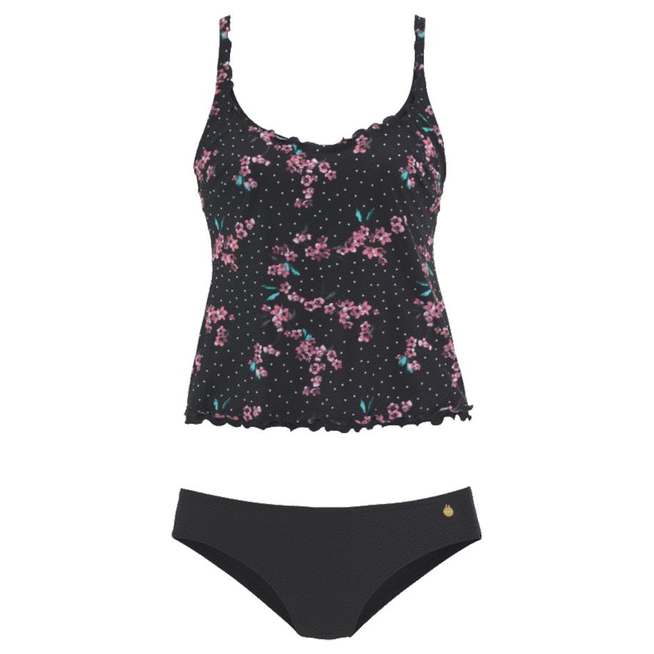 Lascana LASCANA Tankini pink / zwart -