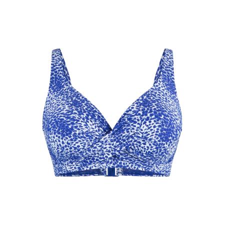 LingaDore LingaDore Bikinitop blauw / wit