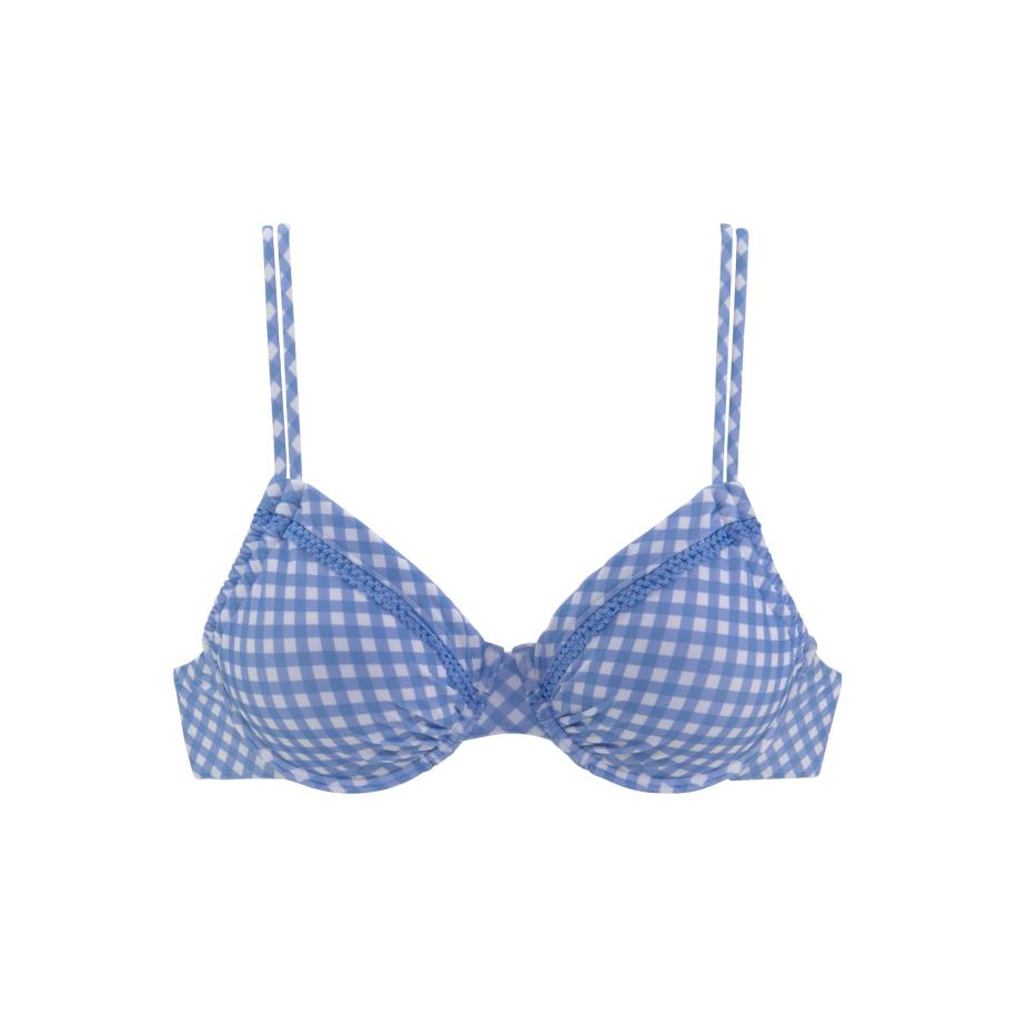Buffalo BUFFALO Bikinitop blauw / wit -