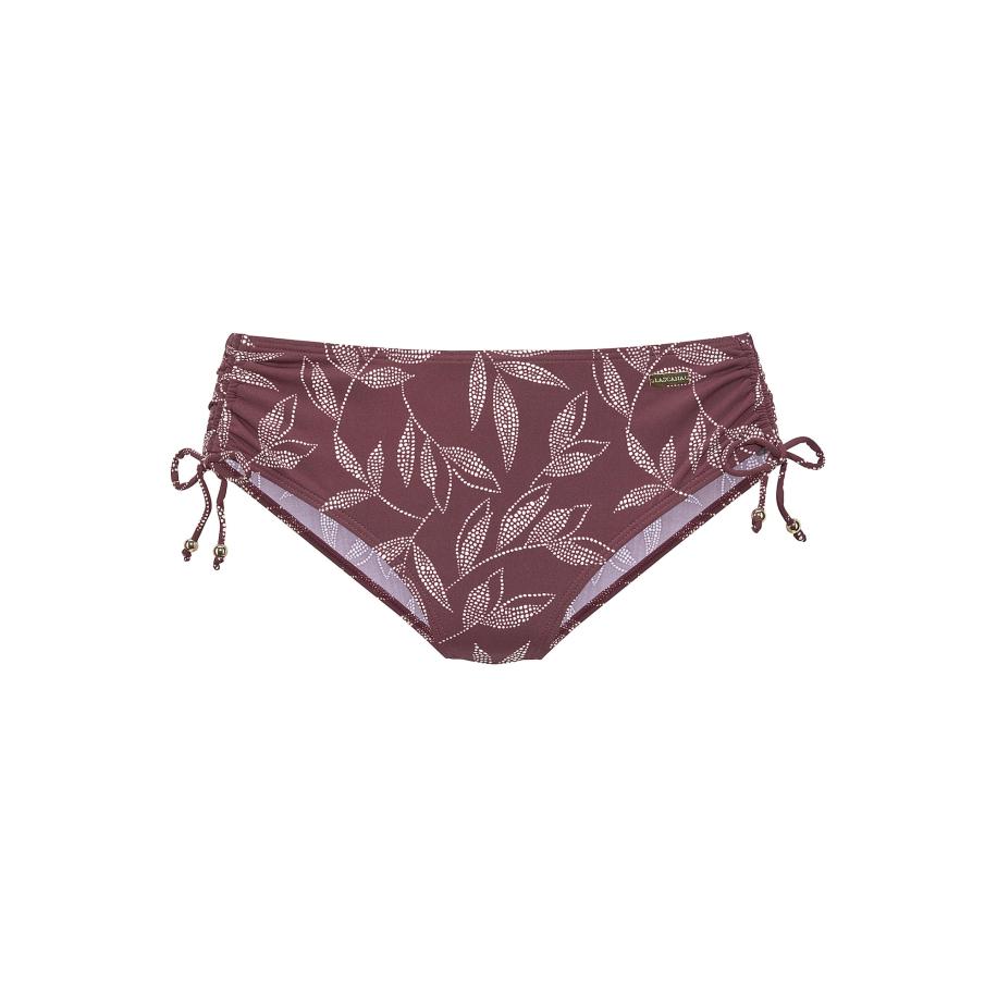 Lascana LASCANA Bikinibroek goud / aubergine -