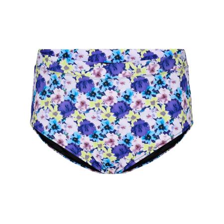 Zizzi Zizzi Bikinibroek Selma azuur / geel / violetblauw / rosé