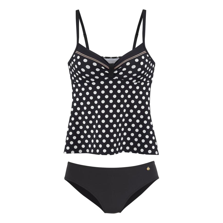 Lascana LASCANA Tankini zwart / wit -