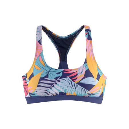 Lascana LASCANA ACTIVE Sportbikinitop indigo / lichtblauw / geel / lichtroze