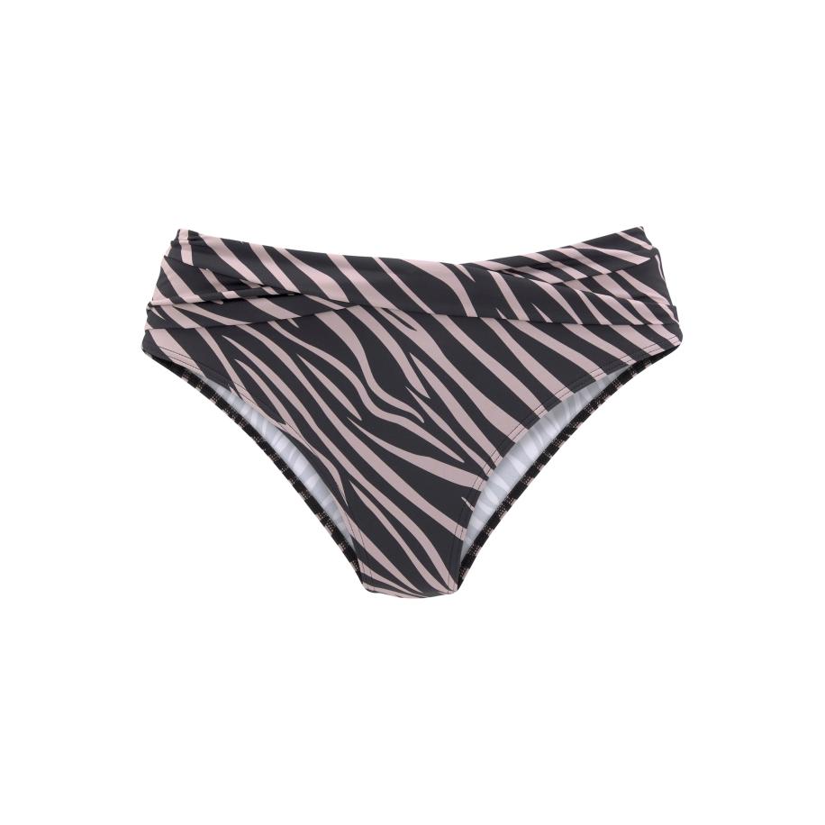 Lascana LASCANA Bikinibroek lila / zwart -