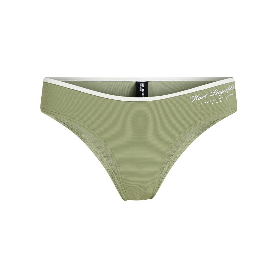 Karl Lagerfeld Karl Lagerfeld Bikinibroek appel / wit -