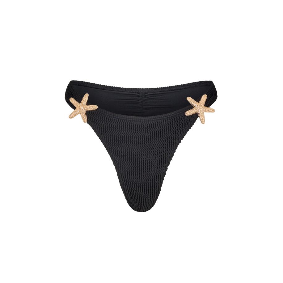 Moda Minx Moda Minx Bikinibroek Starfish zwart -