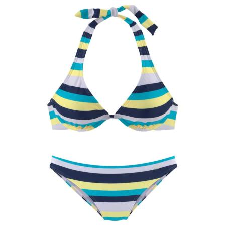 Venice Beach VENICE BEACH Bikini navy / lichtblauw / geel / wit