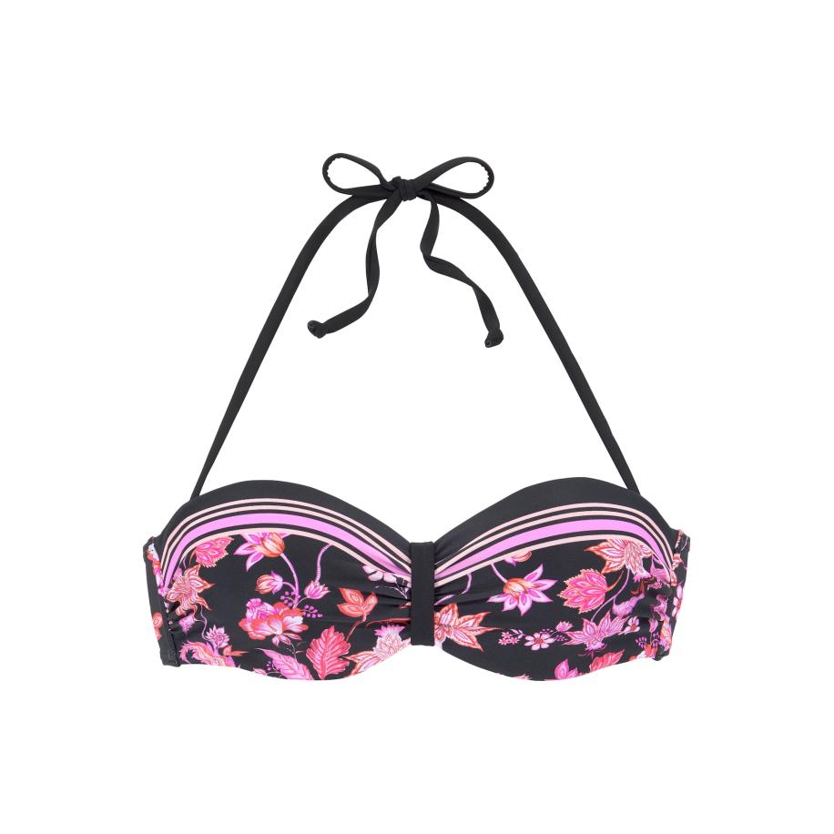 Lascana LASCANA Bikinitop nachtblauw / pink -