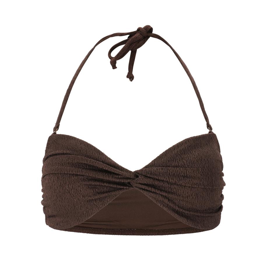 Athlecia Athlecia Bikinitop Larinie donkerrood -