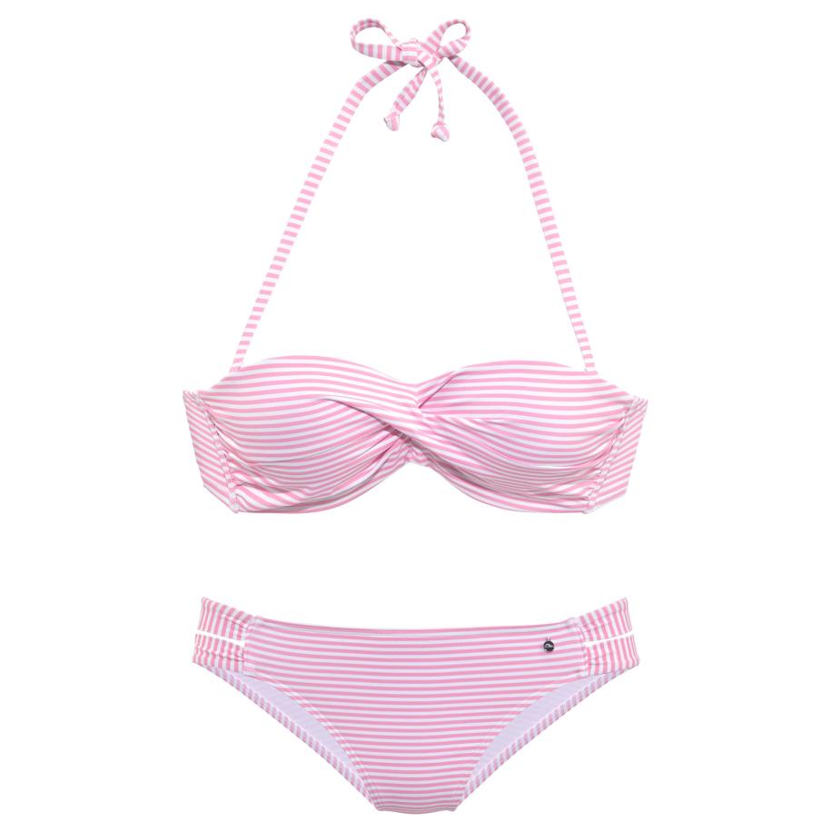 s.Oliver Bikini lichtroze / wit Roze