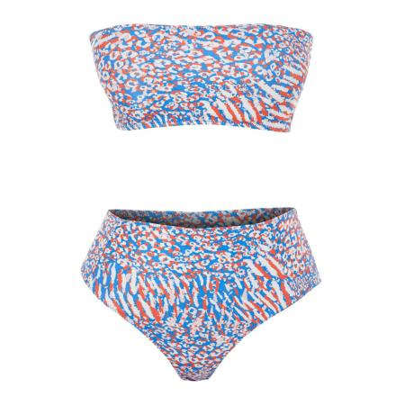Trendyol Trendyol Bikini blauw / pastelroze / lichtrood / wit