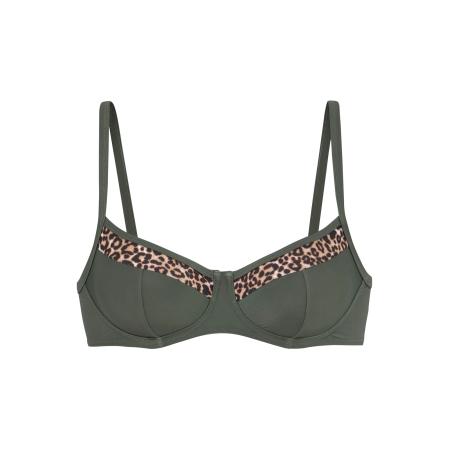 Lascana LASCANA Bikinitop beige / bruin / olijfgroen