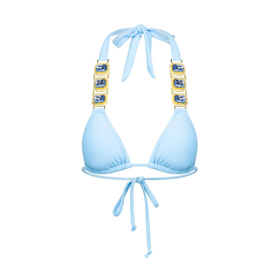 Moda Minx Moda Minx Bikinitop Boujee lichtblauw -