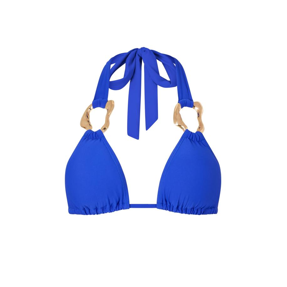 Moda Minx Moda Minx Bikinitop blauw / goud -