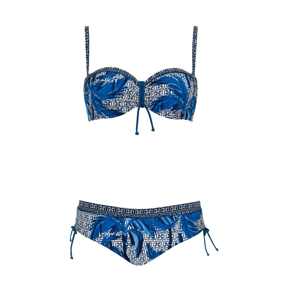 OLYMPIA OLYMPIA Bikini blauw / zwart / wit -