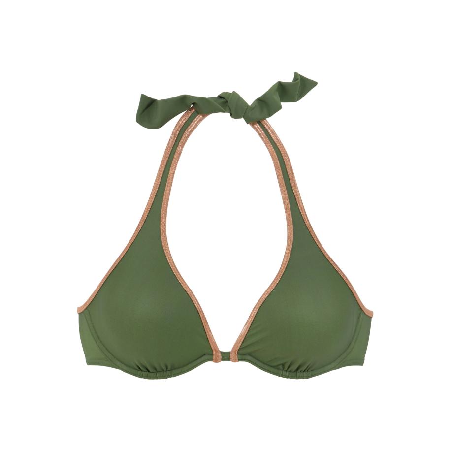 Bruno Banani Bruno Banani Bikinitop bruin / groen -