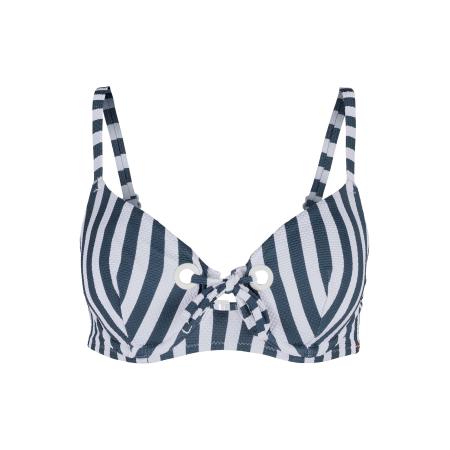 Skiny Skiny Bikinitop navy / wit