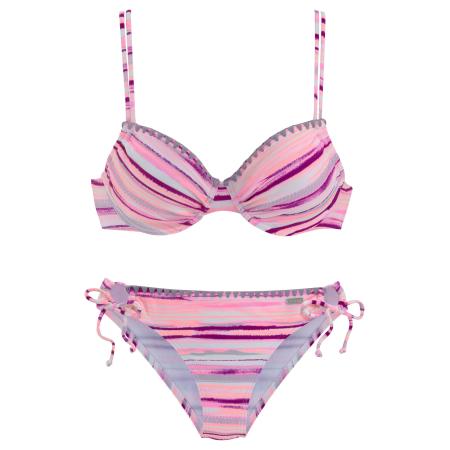 Venice Beach VENICE BEACH Bikini pastelblauw / donkerlila / abrikoos