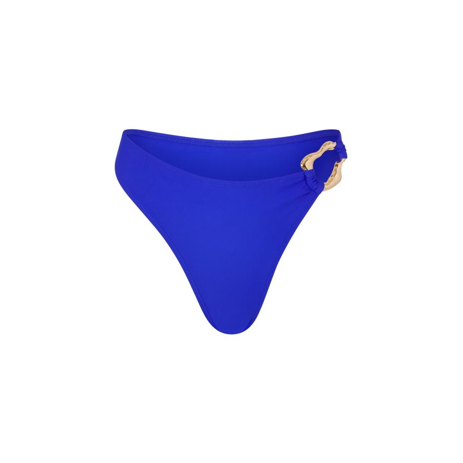 Moda Minx Moda Minx Bikinibroek Irregular Hoop blauw -