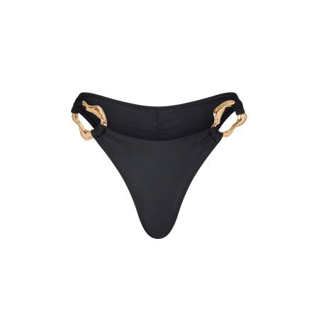 Moda Minx Moda Minx Bikinibroek Irregular Hoop goud / zwart