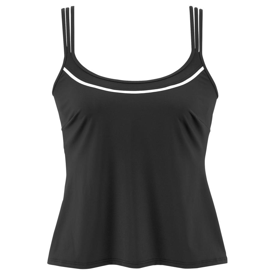 VIVANCE VIVANCE Tankinitop zwart / wit -