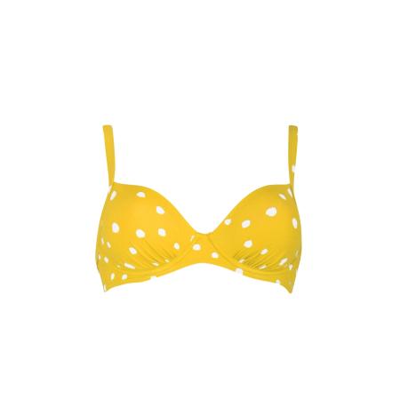 Vivid VIVID Bikinitop geel / offwhite