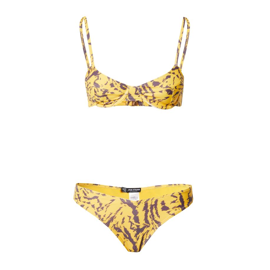 Nasty Gal Nasty Gal Bikini mosterd / antraciet -