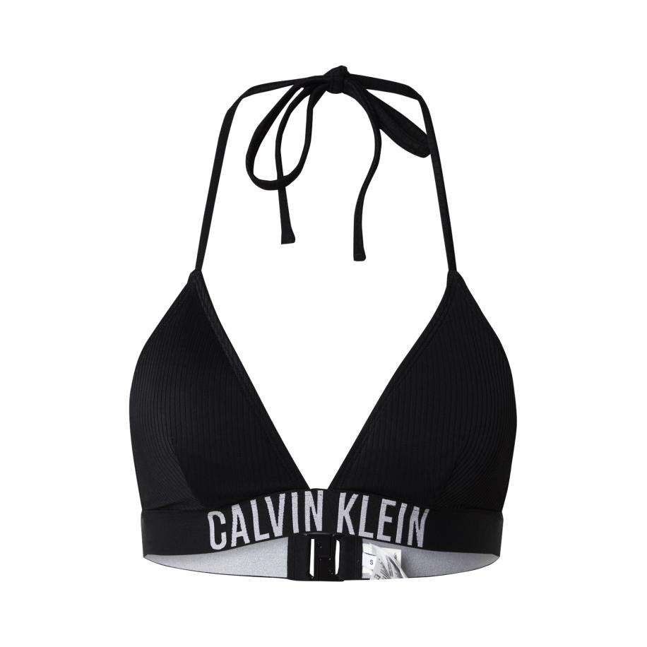 Calvin Klein Calvin Klein Swimwear Bikinitop zwart / wit -