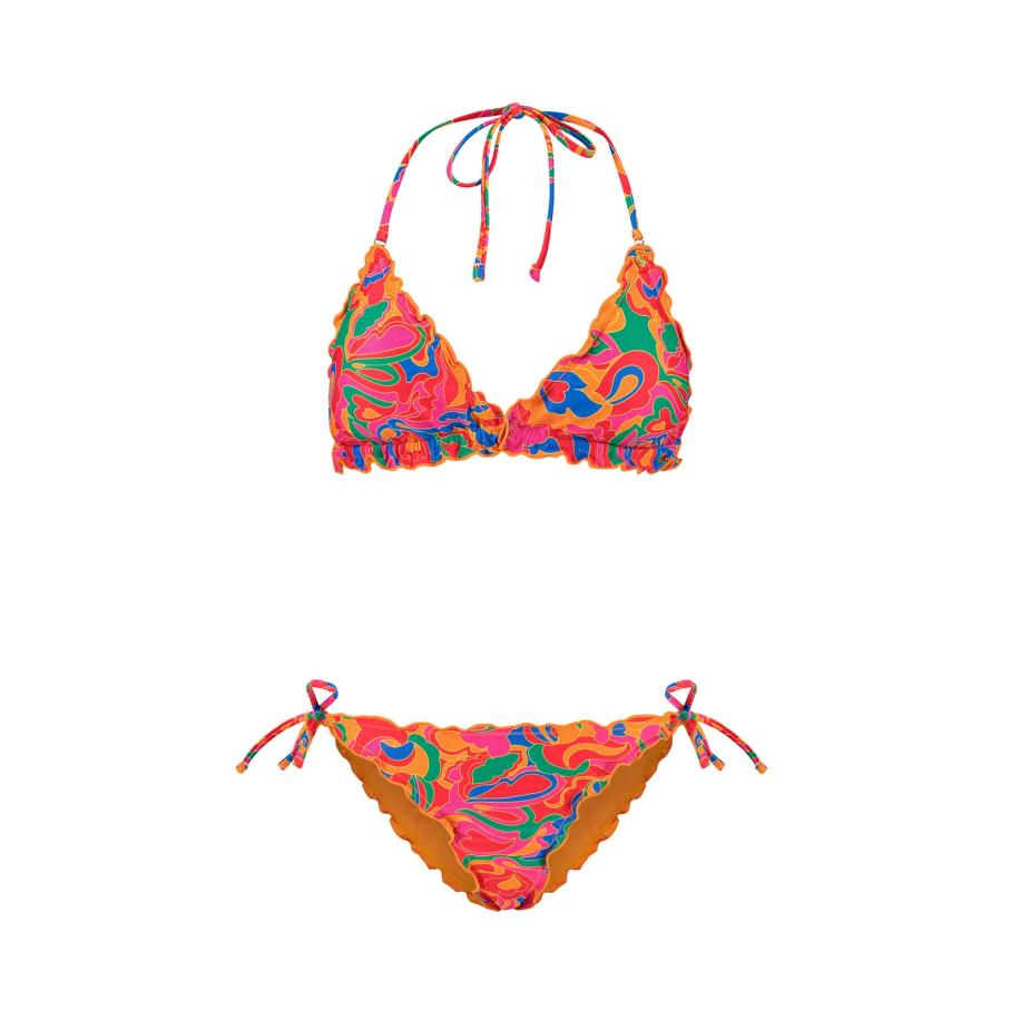 Shiwi Shiwi Bikini blauw / groen / oranje / rood -