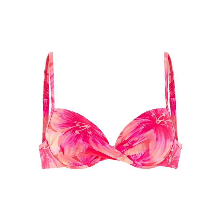 s.Oliver Bikinitop perzik / neonroze / rood Rood