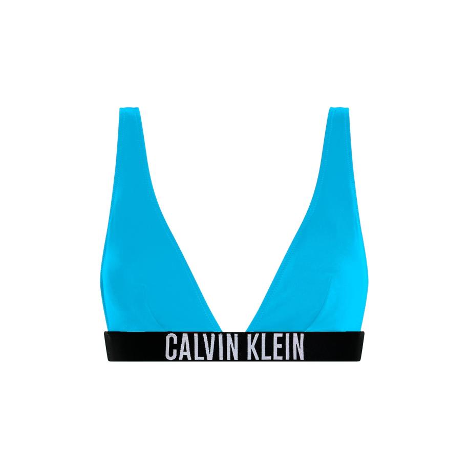 Calvin Klein Calvin Klein Swimwear Bikinitop Intense Power hemelsblauw / zwart / wit -
