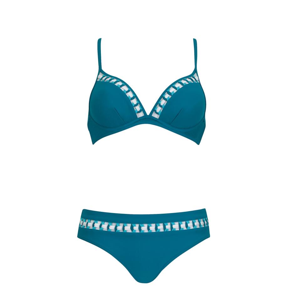 SUNFLAIR Bikini blauw / aqua / wit Blauw