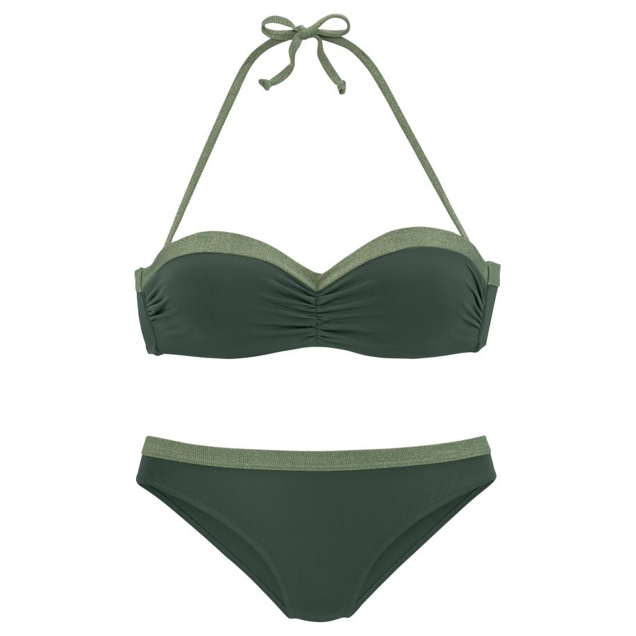 JETTE Bikini olijfgroen Groen