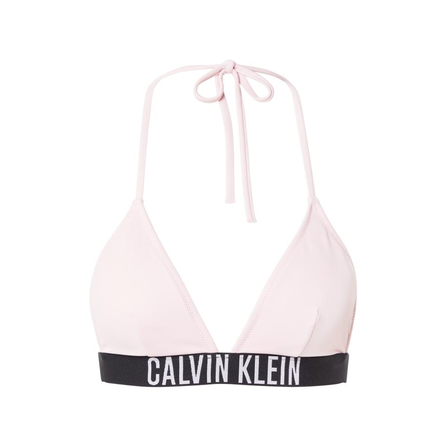 Calvin Klein Calvin Klein Swimwear Bikinitop Intense Power pastelroze / zwart / wit -