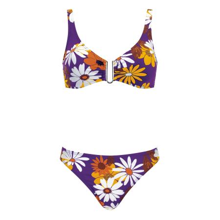 OLYMPIA OLYMPIA Bikini lila / oranje / wit